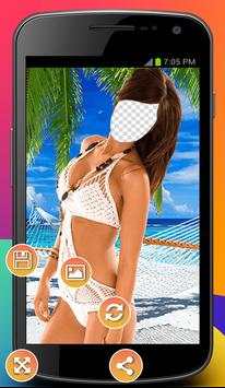 Beach Bikini Photo Montage screenshot 1