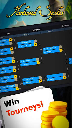Hardwood Spades (Kostenlos) screenshot 3