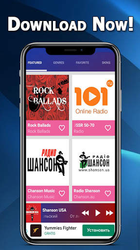 Russian Music: Radio Chanson screenshot 1