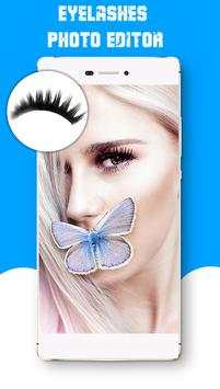 Eyelashes Photo Editor Pro 2018 screenshot 1