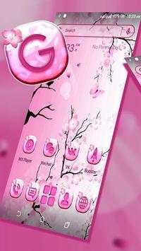 Sakura Flower Launcher Theme screenshot 1