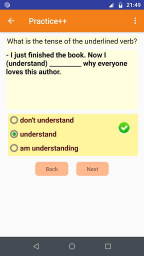 English Present Tenses screenshot 7