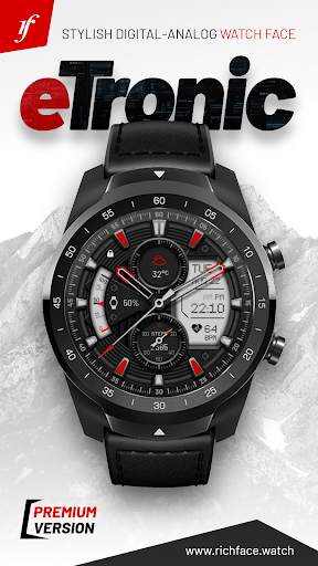 eTronic Watch Face screenshot 1
