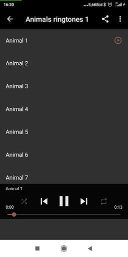 Animals ringtones screenshot 3