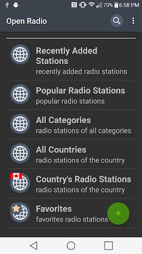 Open Radio screenshot 1