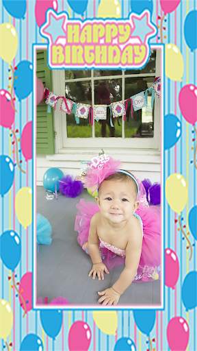 Kids Birthday Photo Frames For Girls screenshot 3