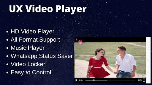 Indian Video & Music Player 1 تصوير الشاشة