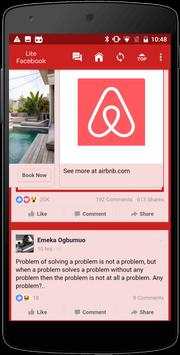 Lite Messenger for Facebook screenshot 8