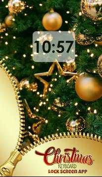Christmas Keyboard Lock Screen App screenshot 1