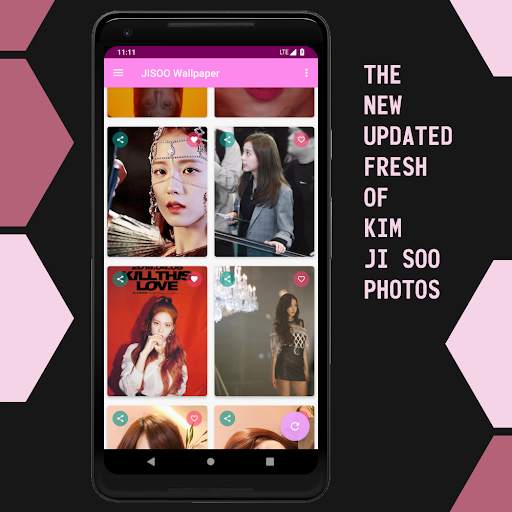 KIM JISOO BLACKPINK - KPOP Wallpaper HD screenshot 2