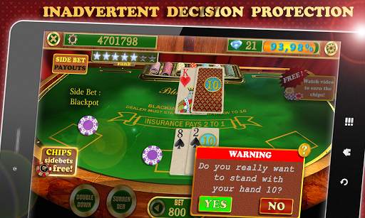 Blackjack 21 Pro - Free Offline screenshot 14