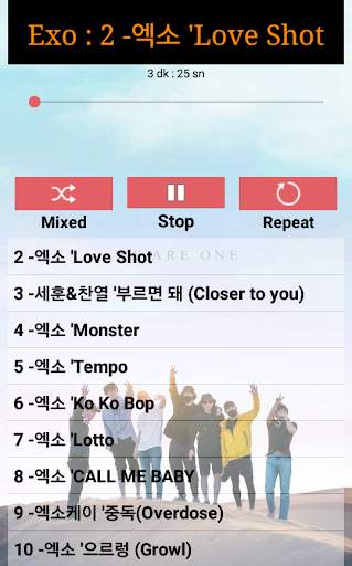 EXO- Songs Offline (60 Songs) screenshot 6