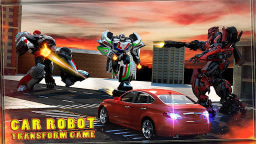 Real Car Robot Transform Battle 2018 स्क्रीनशॉट 3