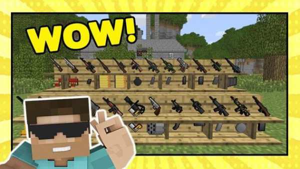 Guns mod for minecraft pe screenshot 1