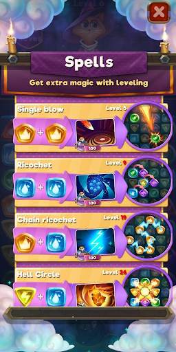 Magic gems crush screenshot 2