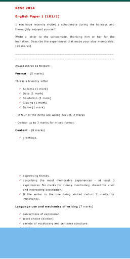 Kcse English Past Papers screenshot 6