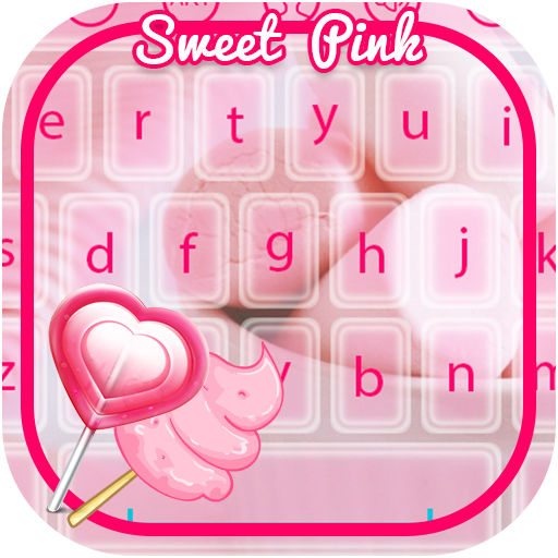 Sweet Pink Keyboard icon