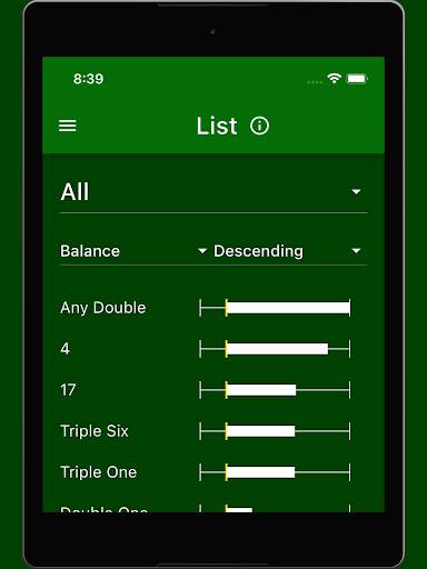 Sic Bo Dashboard screenshot 10