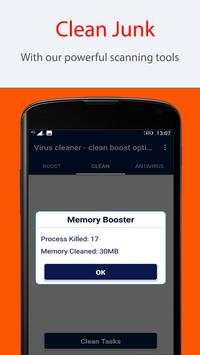 cleaner virus - clean boost optimize 2018 screenshot 2