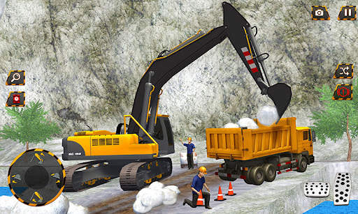Grand Snow Crane Simulator screenshot 2