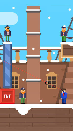 Mr Bullet - Spy Puzzles screenshot 4