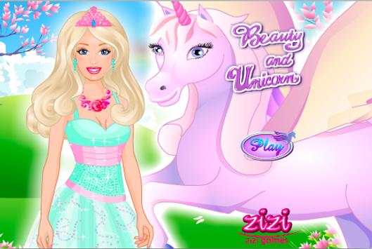 Princess Unicorn Dress Up screenshot 1