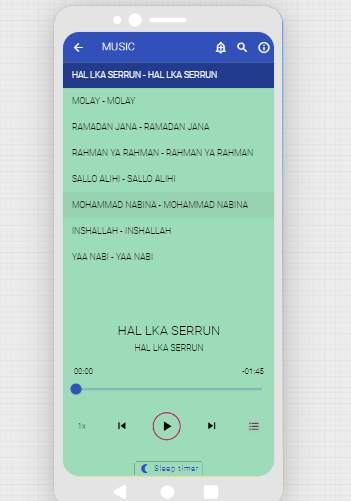 ISLAMIC MUSIC screenshot 1