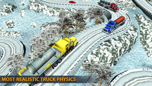 Truck Driving Uphill Simulator screenshot 4