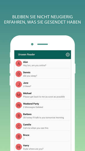 Nachricht geheimer Leser screenshot 1