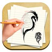 How To Draw Tattoo : Learning 1.3