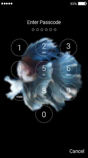 Betta Fish Lock Screen 7 تصوير الشاشة