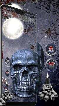 3D Skull Parallax Launcher Theme ‎💀 screenshot 3