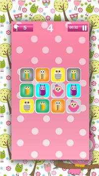 Cute Owl Matching Game screenshot 2