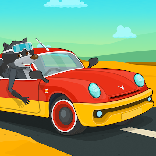 Racing car games for kids 2-5 icon