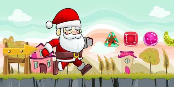 Subway Santa Surfers Dash скриншот 2
