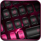 Black Pink Keyboard 10001002