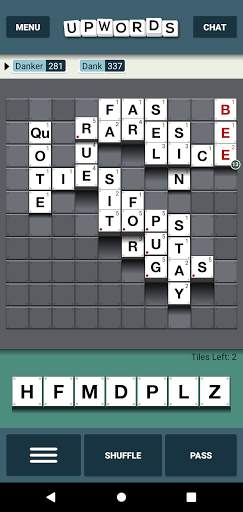Upwords screenshot 1