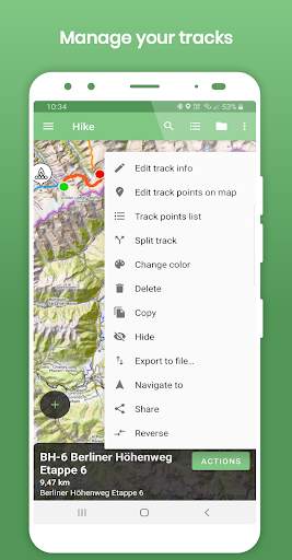 Tracklia: GPX, KML, KMZ & maps screenshot 3
