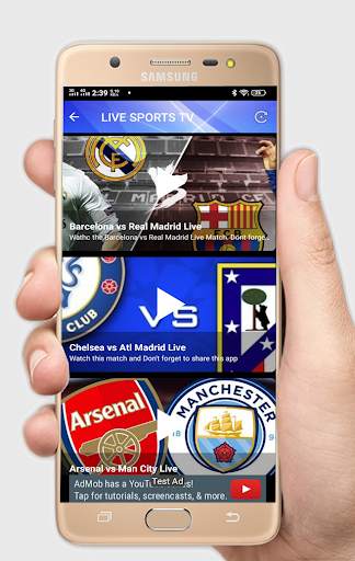 Live Soccer tv - Live Football App screenshot 1