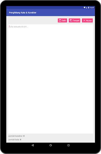 Aplikasi Penghitung Kata  & Karakter screenshot 5