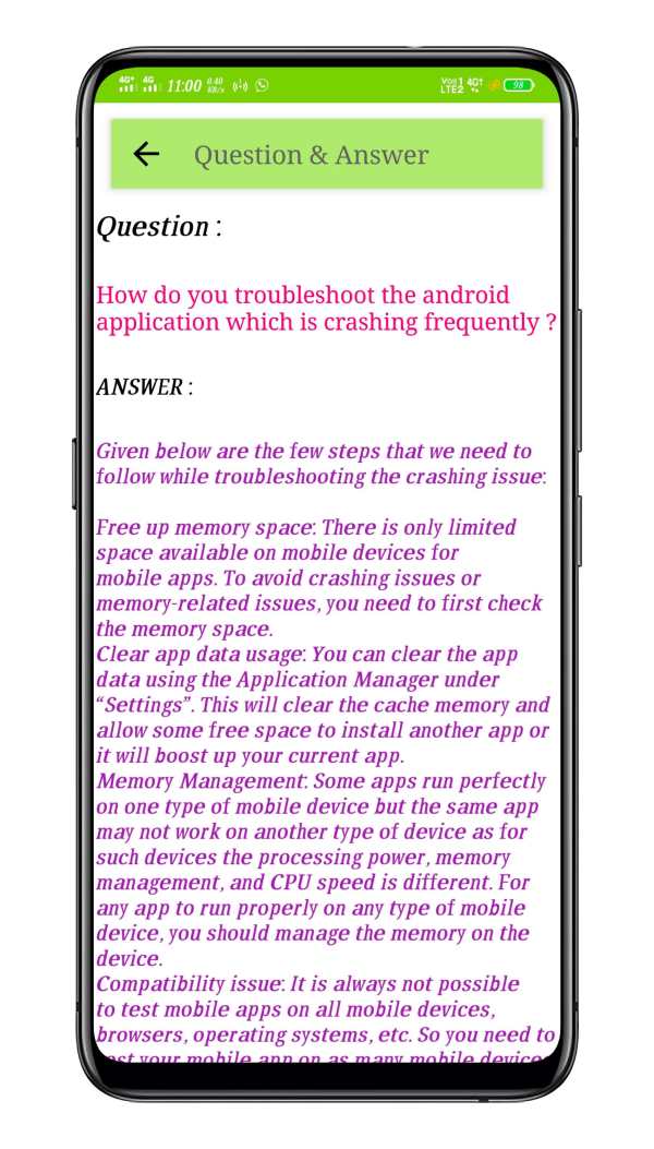 Tutorials For Android Studio® Quiz and Example-Pro screenshot 5