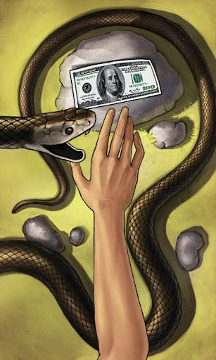 Money or Death - snake attack! screenshot 1