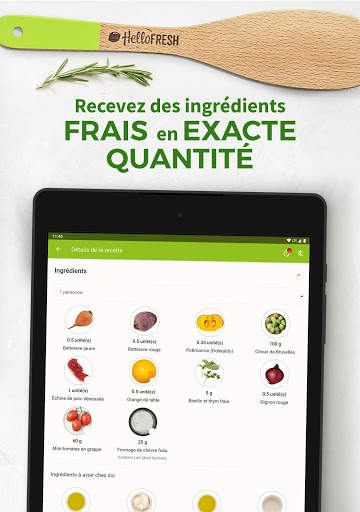 HelloFresh - La cuisine en toute simplicité screenshot 12
