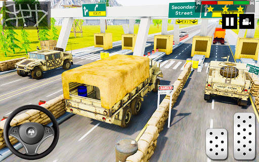 Army Truck Simulator Car Games screenshot 2