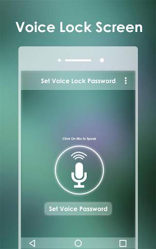 Voice Lock Screen speak to lock screenshot 2