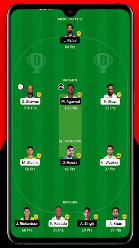 Free Cricket Prime Team Predication for Dream11 screenshot 1