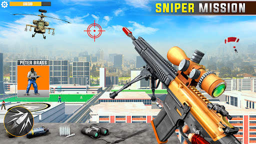 Banduk Game - Sniper Gun Games screenshot 2
