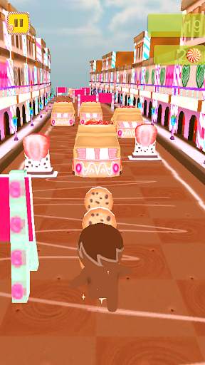 3D Candy Man World Run screenshot 1