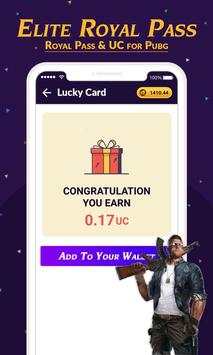 Win Royal Pass & Get UC For Pubg screenshot 1