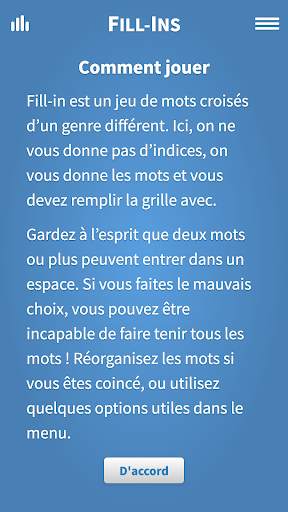 Fill-Ins · Mots Casés screenshot 5